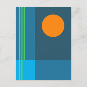 Abstract 2 postcard