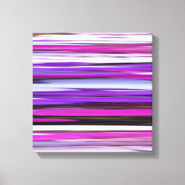 Abstract #2: Purple Blur Canvas Print (Front)