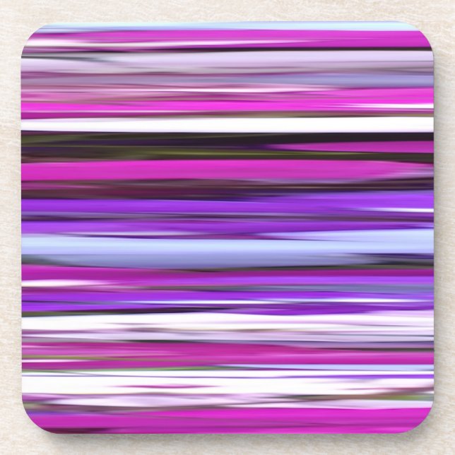 Abstract #2: Purple Blur Coaster (Front)