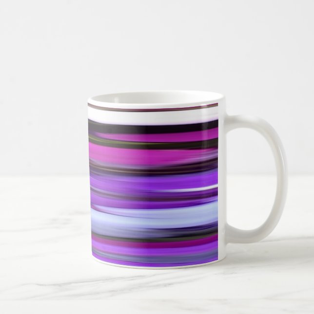 Abstract #2: Purple Blur Coffee Mug (Right)