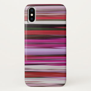 Abstract #2: Red blur iPhone X Case