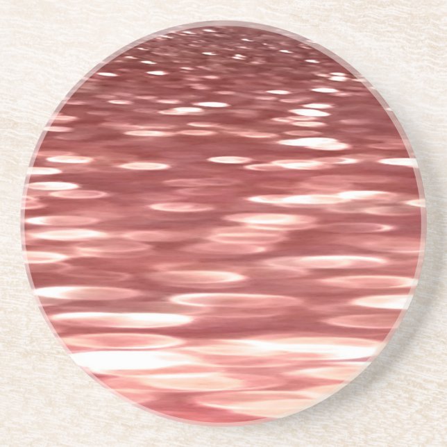 Abstract #2: Red blur Coaster (Front)