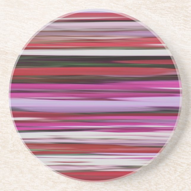 Abstract #2: Red blur Coaster (Front)
