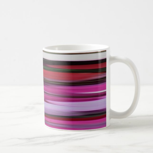 Abstract #2: Red blur Coffee Mug (Right)