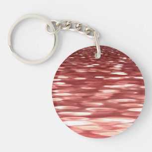 Abstract #2: Red blur Keychain