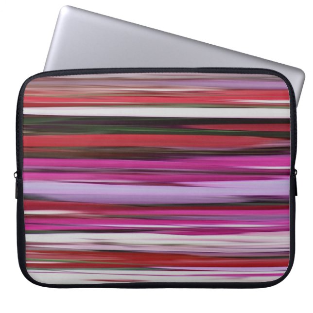Abstract #2: Red blur Laptop Sleeve (Front)