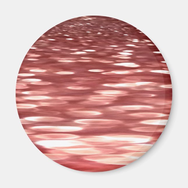 Abstract #2: Red blur Magnet (Front)