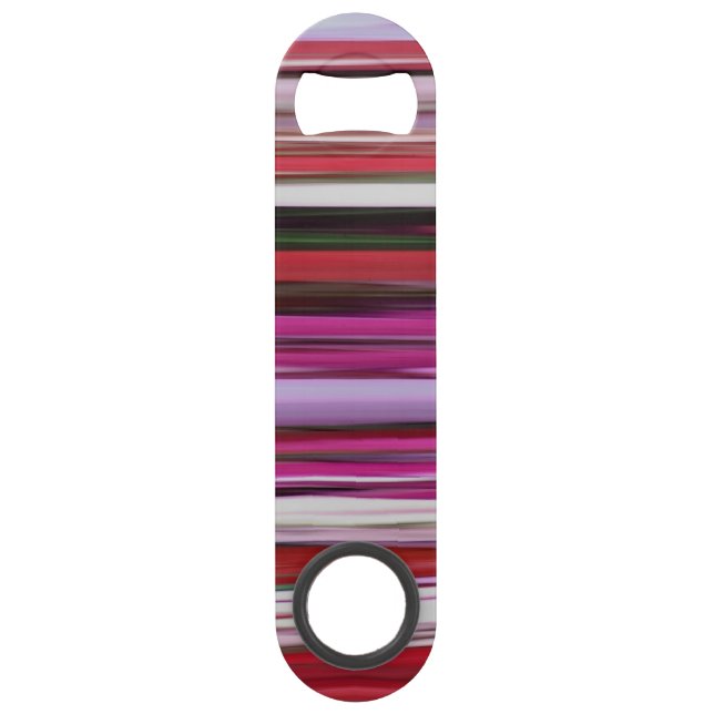 Abstract #2: Red blur Speed Bottle Opener (Back)