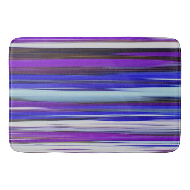 Abstract #2: Ultraviolet blur Bath Mat (Front)