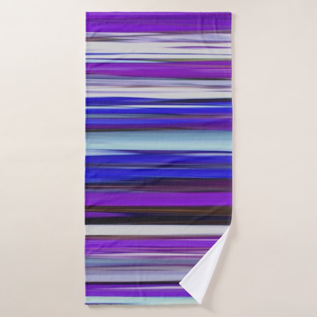 Abstract #2: Ultraviolet blur Bath Towel (Bath Towel)