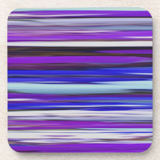 Abstract #2: Ultraviolet blur Coaster (Front)
