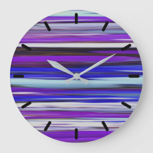 Abstract #2: Ultraviolet blur Large Clock
