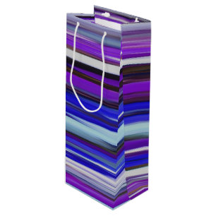 Abstract #2: Ultraviolet blur Wine Gift Bag