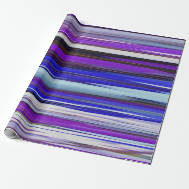 Abstract #2: Ultraviolet blur Wrapping Paper (Unrolled)