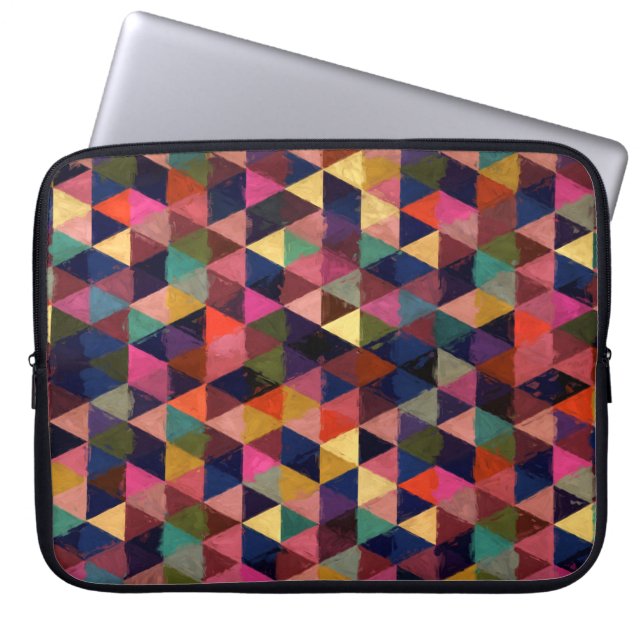 Abstract #374 laptop sleeve (Front)
