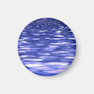 Abstract #3: Blue shimmer Magnet