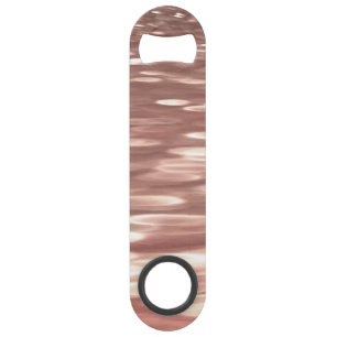 Abstract #3: Copper Rose Gold shimmer Speed Bottle Opener
