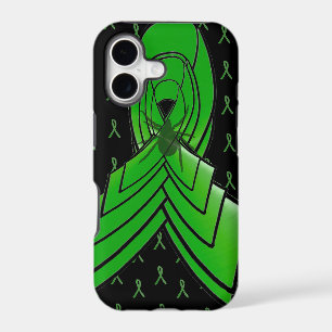 Abstract 3-D Lyme Disease Awareness Ribbon Case