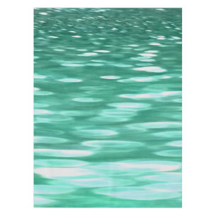 Abstract #3: Green Shimmer Tablecloth