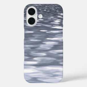 Abstract #3: Gunmetal shimmer iPhone 16 Case