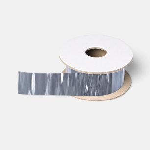 Abstract #3: Gunmetal shimmer Satin Ribbon