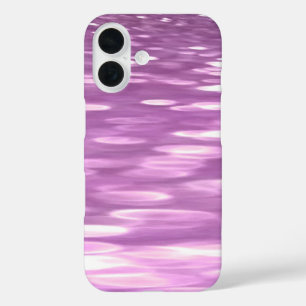 Abstract #3: Lilac Shimmer iPhone 16 Case