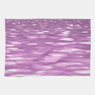 Abstract #3: Lilac Shimmer Kitchen Towel