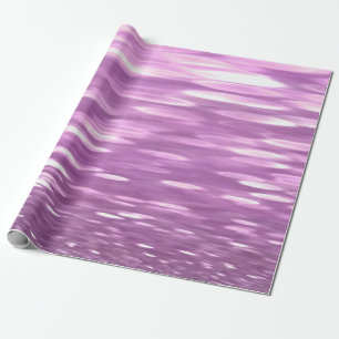 Abstract #3: Lilac Shimmer Wrapping Paper
