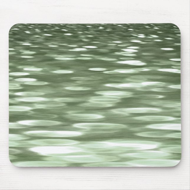 Abstract #3: Olive green blur Mouse Pad (Front)