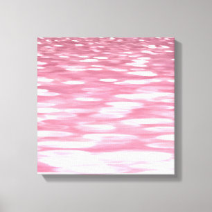 Abstract #3: Pink shimmer Canvas Print