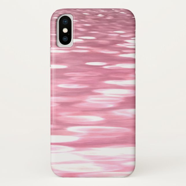 Abstract #3: Pink shimmer Case-Mate iPhone Case (Back)