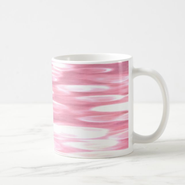 Abstract #3: Pink shimmer Coffee Mug (Right)