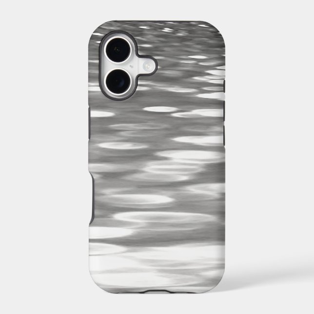 Abstract #3: Silver gray shimmer (Back)
