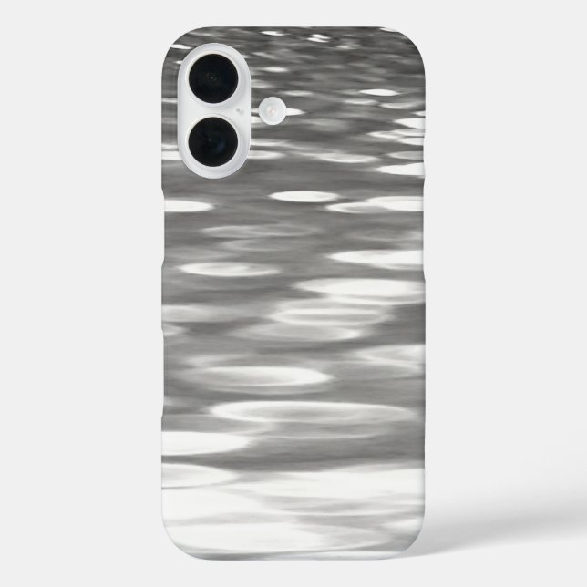 Abstract #3: Silver grey shimmer Case-Mate iPhone Case (Back)