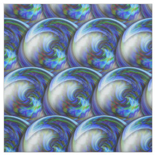 Abstract 3d circles pattern with bubbles. fabric
