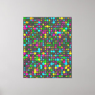 Abstract 3d Geometric Pattern Canvas Print