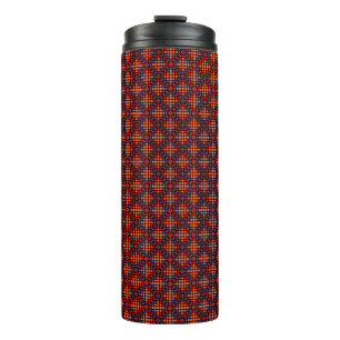 Abstract 3D Illustration of Modern Pattern3d illus Thermal Tumbler
