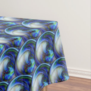 Abstract 3D Modern Bubbles Tablecloth