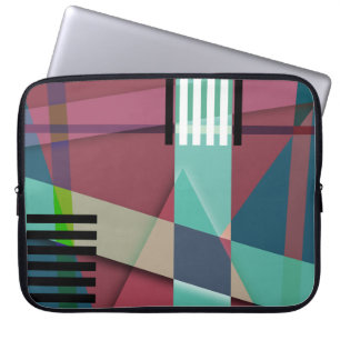 Abstract #410 laptop sleeve