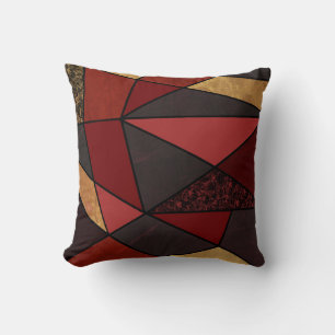 Abstract #467 throw pillow