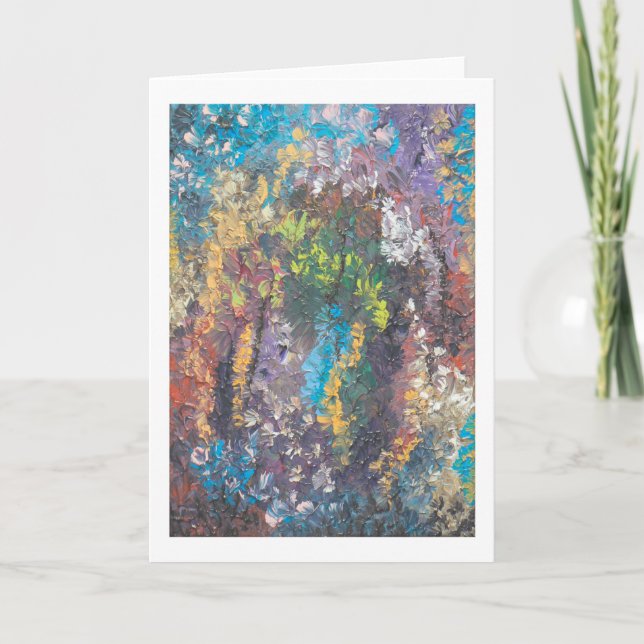 Abstract 47 - Blank Inside Card (Front)