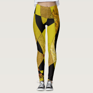 Abstract #508 leggings