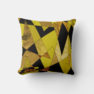 Abstract #508 throw pillow