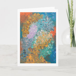 Abstract 51 - Blank Inside Card