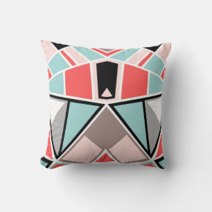 Abstract #544 throw pillow