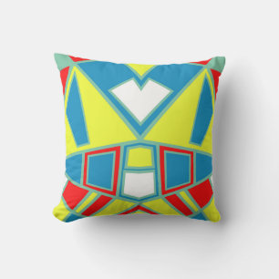 Abstract #571 throw pillow