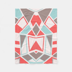 Abstract #582 fleece blanket
