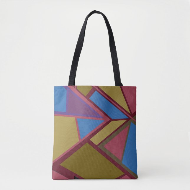Abstract #596 tote bag (Front)