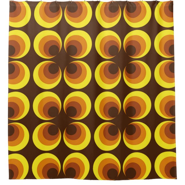 Abstract. 60s colourful seamless pattern, retro st (Front)