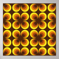 Abstract. 60s colourful seamless pattern, retro st